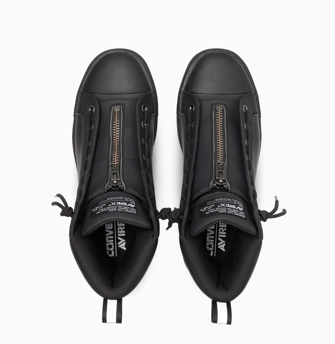 【2026年 3/31 発売】AVIREX × CONVERSE ALL STAR PS II CENTERZIP HI (アヴィレックス コンバース オールスター センタージップ) [33702770]