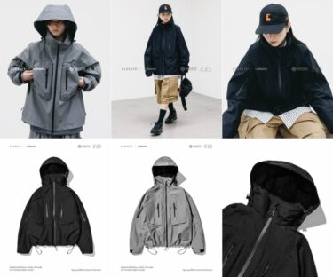 CLESSTE × Plus Phenix 2026 SS 別注 “WINDSTOPPER by GORE-TEX LABS CITY HYDRO SHED JACKET”が3/4 発売 (クレスト プラスフェニックス ゴアテックス ウィンドストッパー ジャケット)