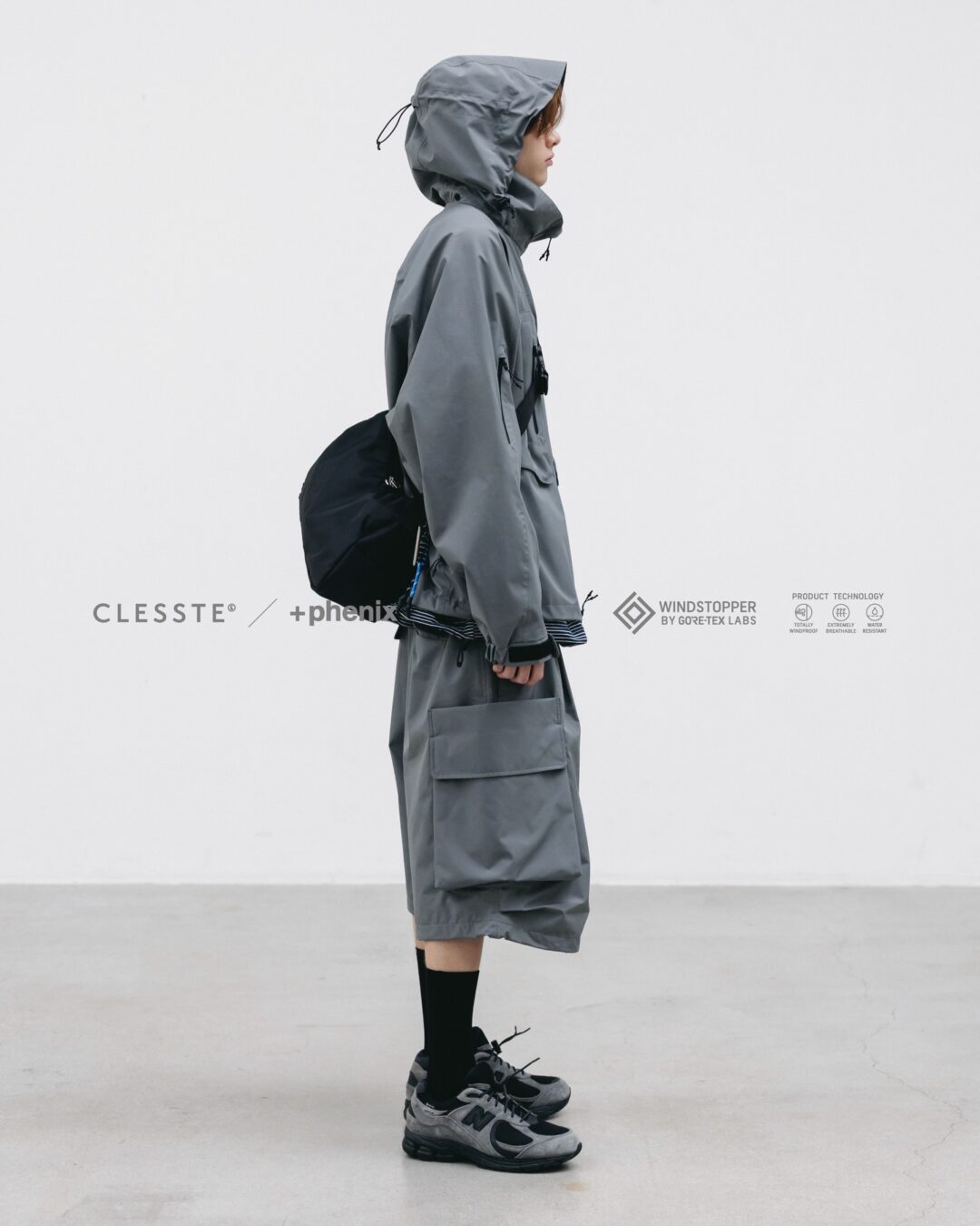 CLESSTE × Plus Phenix 2026 SS 別注 “WINDSTOPPER by GORE-TEX LABS CITY HYDRO SHED JACKET”が3/4 発売 (クレスト プラスフェニックス ゴアテックス ウィンドストッパー ジャケット)