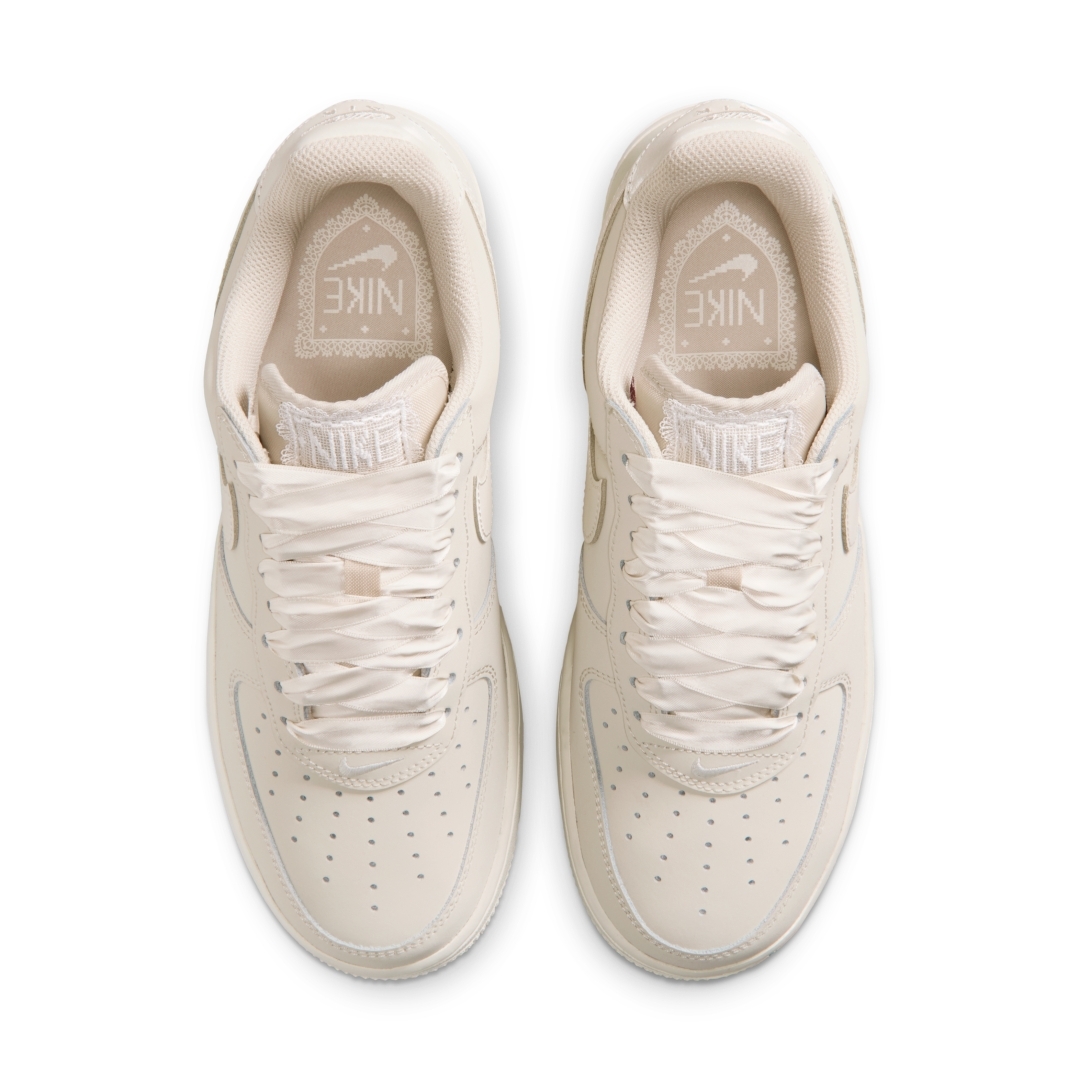 【2026年 発売予定】NIKE AIR FORCE 1 LOW “Ribbon Lace/Oatmeal/Pale Ivory” (ナイキ エア フォース 1 ロー “リボンレース/オートミール/ペールアイボリー”) [IR1981-100]