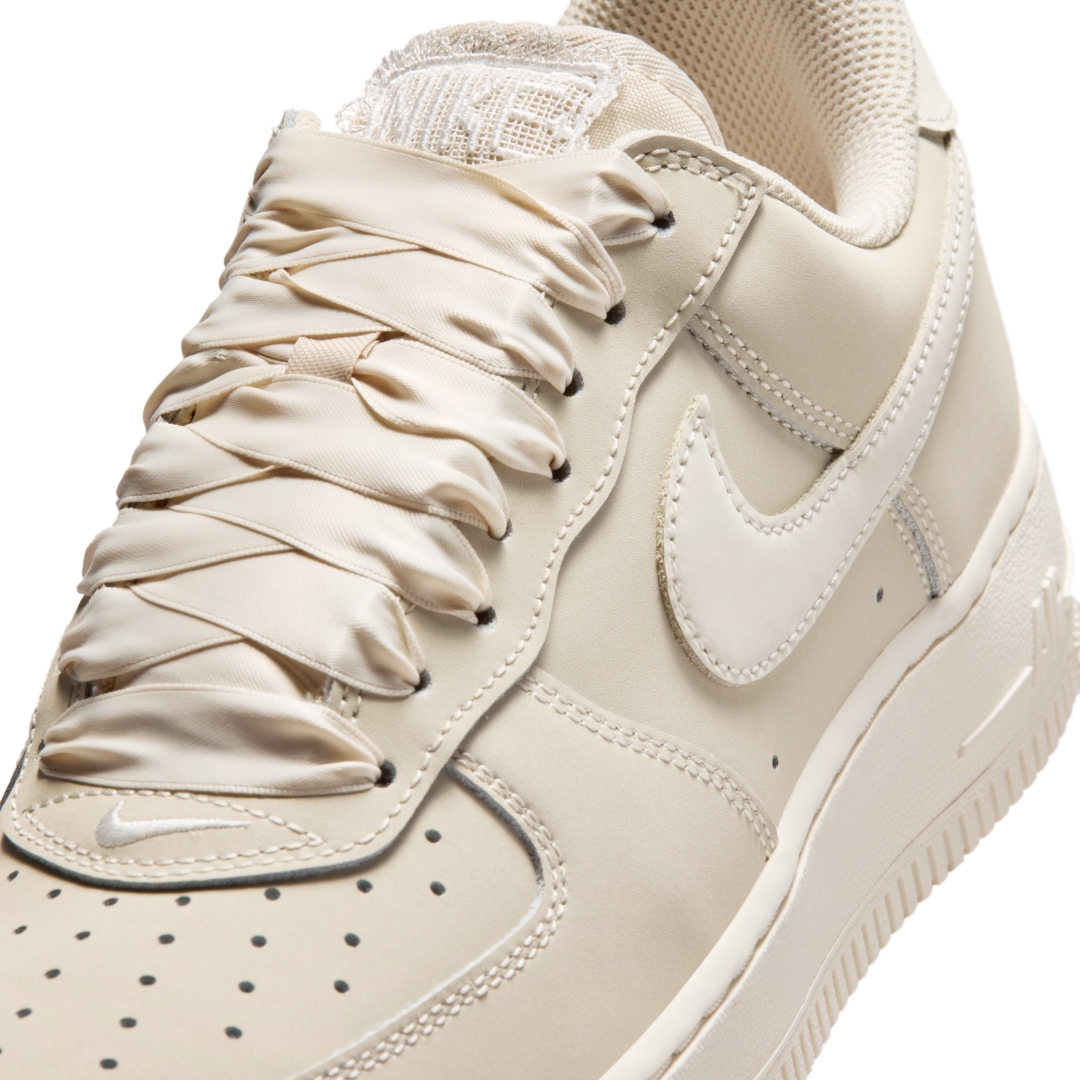 【2026年 発売予定】NIKE AIR FORCE 1 LOW “Ribbon Lace/Oatmeal/Pale Ivory” (ナイキ エア フォース 1 ロー “リボンレース/オートミール/ペールアイボリー”) [IR1981-100]