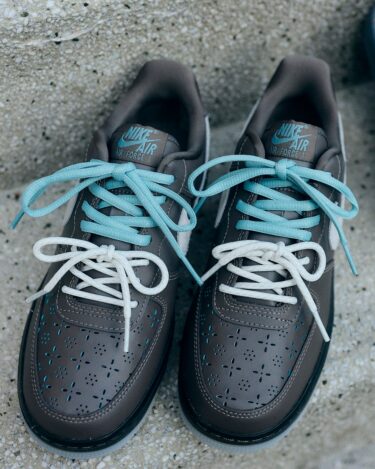 【2026年 3/15 発売】NIKE W AIR FORCE 1 LOW FMME “Ripstop/Black/Whtie” (ナイキ エア フォース 1 ロー “リッジロック/オーシャンキューブ”) [IR5690-256]