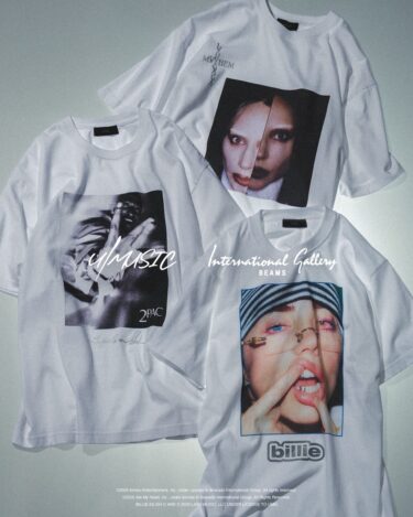 U/MUSIC × International Gallery BEAMS “ICONIC FACES” 2026 SS 第1弾が3/27 発売 (インターナショナル ギャラリー ビームス)