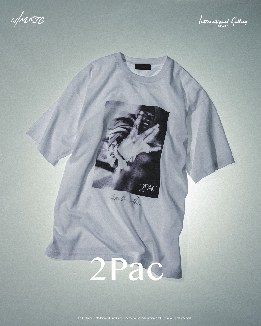 U/MUSIC × International Gallery BEAMS “ICONIC FACES” 2026 SS 第1弾が3/27 発売 (インターナショナル ギャラリー ビームス)