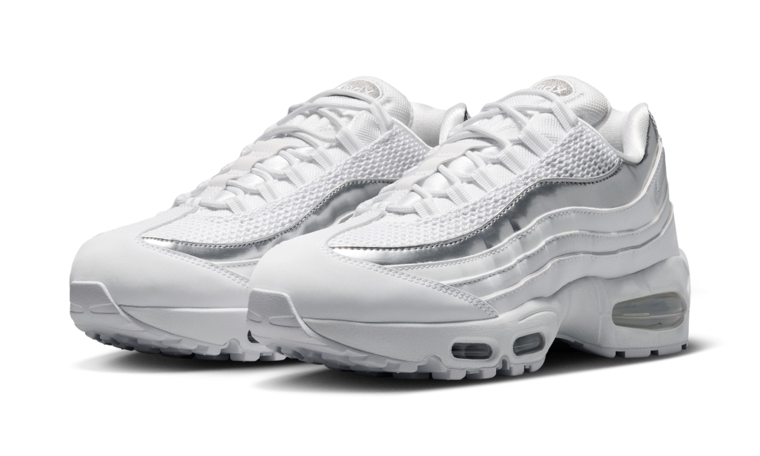 【2026年 4月 発売予定】NIKE W AIR MAX 95 BIG BUBBLE SE “White/Light Charcoal/Metallic Silver” (ナイキ エア マックス 95 ビッグバブル “ホワイト/チャコール/シルバー”) [IR1129-100]