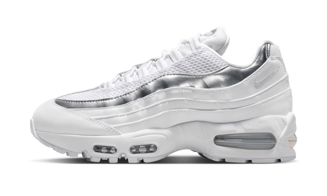 【2026年 4月 発売予定】NIKE W AIR MAX 95 BIG BUBBLE SE “White/Light Charcoal/Metallic Silver” (ナイキ エア マックス 95 ビッグバブル “ホワイト/チャコール/シルバー”) [IR1129-100]