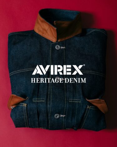 AVIREX 2026 SS "HERITAGE DENIM"がが3/20 発売 (アヴィレックス "ヘリテージ デニム")