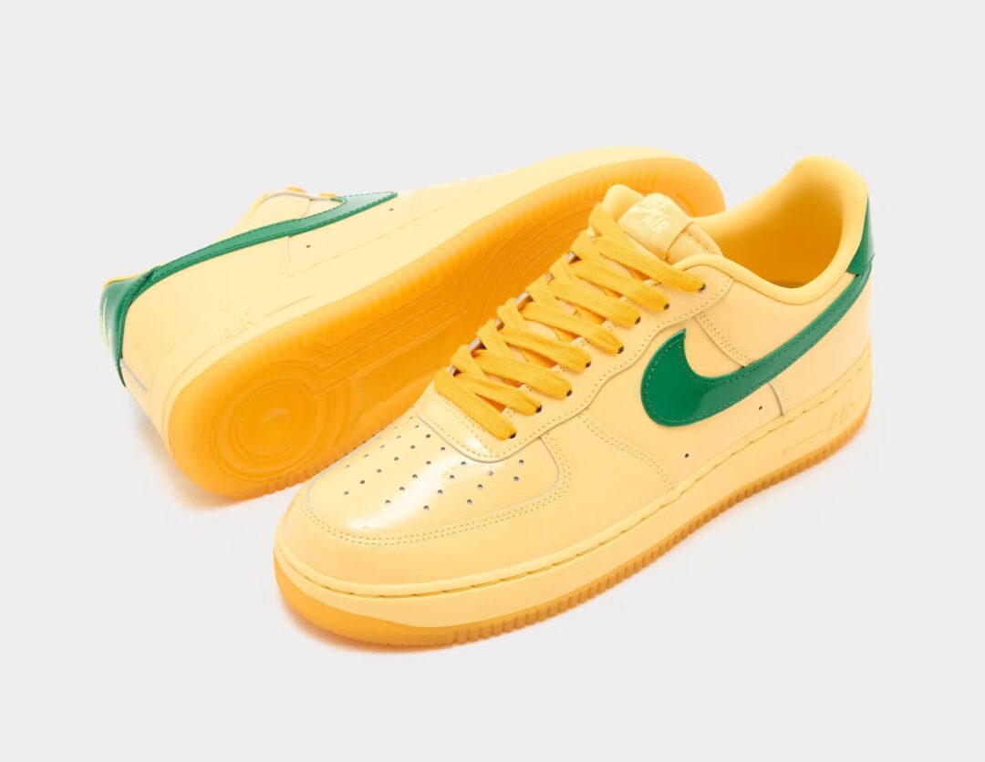 【2026年 発売予定】NIKE AIR FORCE 1 LOW PATENT “Mystic Navy/Dark Team Red/Topaz Gold” (ナイキ エア フォース 1 ロー パテント “ネイビー/レッド/ゴールド”) [IO4489-400/IO4489-601/IO4489-700]