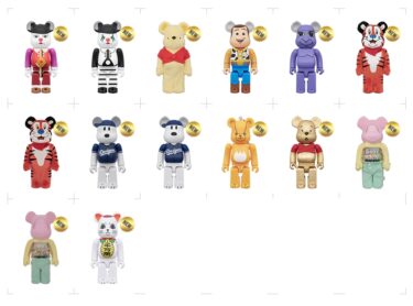 ダンダダン ターボババア、くまのプーさん、トイストーリー、Los Angeles Dodgers など、受注生産/限定販売ベアブリック 2026年4月度 (BE@RBRICK)