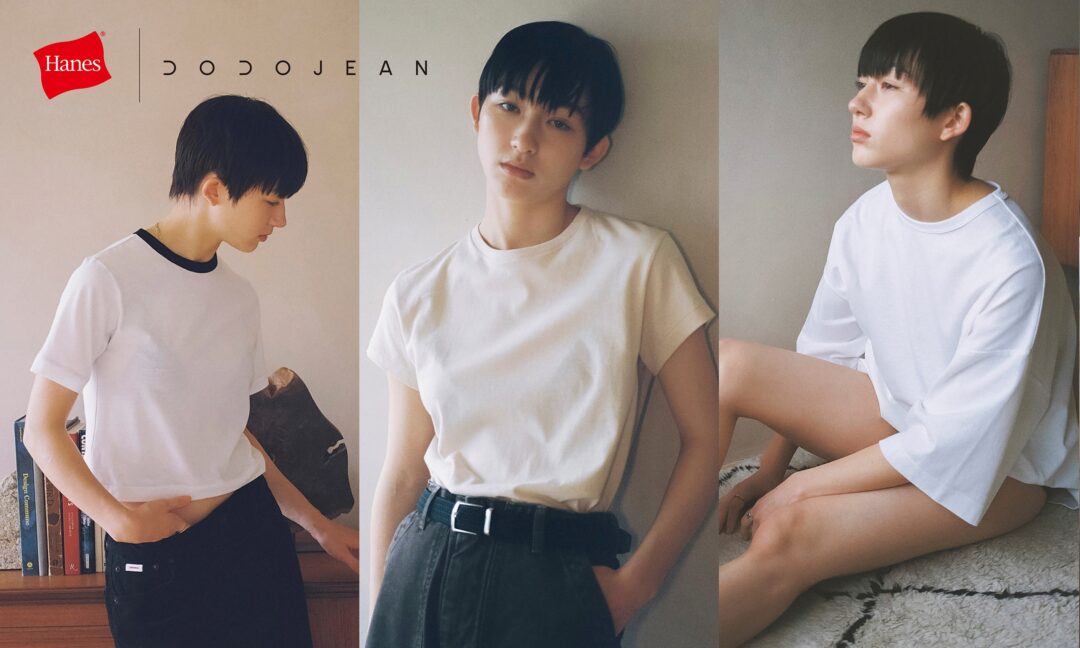 Hanes x スタイリスト 百々千晴 コラボ第2弾が2026年 3/27 発売 (ヘインズ)