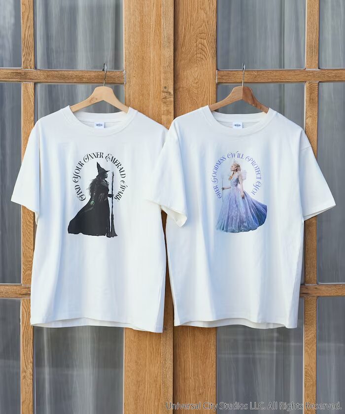 映画「ウィキッド 永遠の約束」とのスペシャルデザインTシャツが2026年 3月下旬 発売 (FREAK’S STORE フリークスストア WICKED)