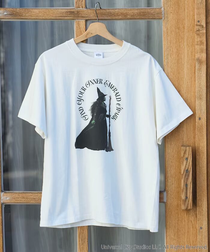 映画「ウィキッド 永遠の約束」とのスペシャルデザインTシャツが2026年 3月下旬 発売 (FREAK’S STORE フリークスストア WICKED)