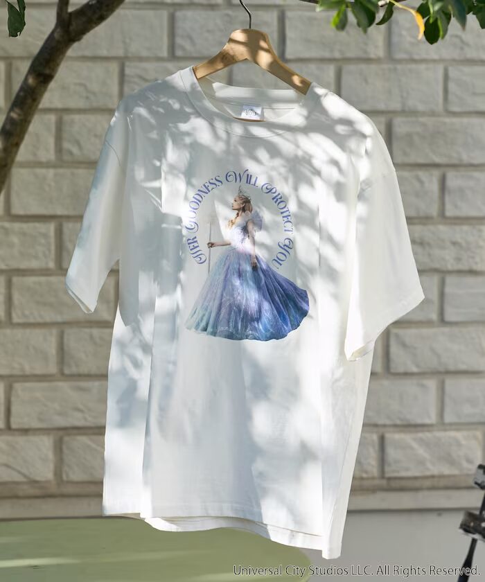 映画「ウィキッド 永遠の約束」とのスペシャルデザインTシャツが2026年 3月下旬 発売 (FREAK’S STORE フリークスストア WICKED)