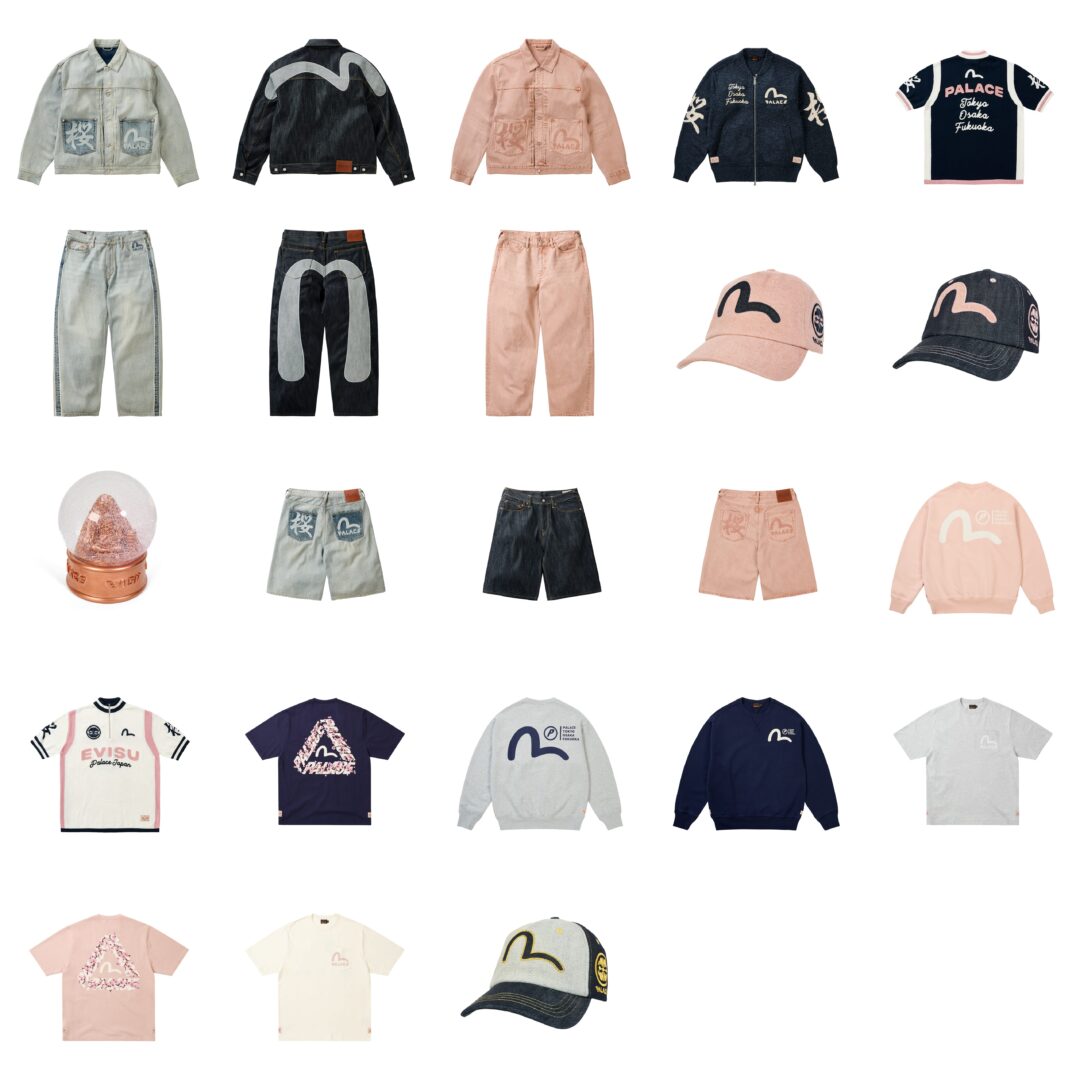 【2026年 3/28 発売】EVISU x Palace Skateboards 2026 SS コラボレーション (エヴィス パレス スケートボード 春夏)