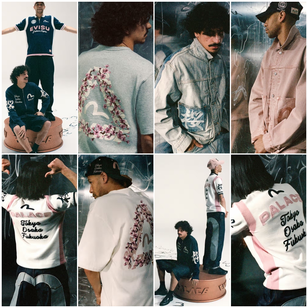 【2026年 3/28 発売】EVISU x Palace Skateboards 2026 SS コラボレーション (エヴィス パレス スケートボード 春夏)