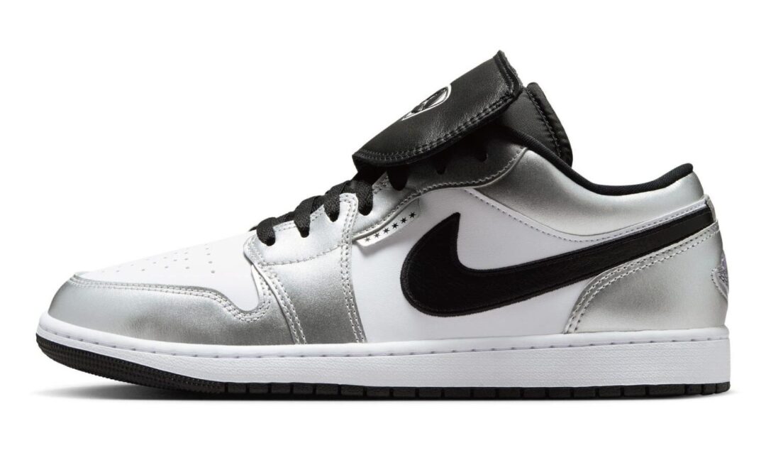 【2026年 3/19 発売】NIKE AIR JORDAN 1 LOW SE “White/Black/Metallic Silver” (ナイキ エア ジョーダン ロー “ホワイト/ブラック/メタリックシルバー”) [IR2278-100]