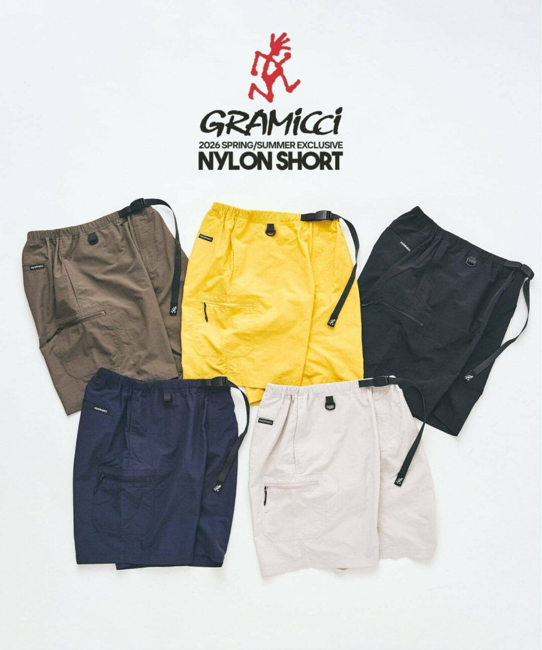 417 EDIFICE × Gramicci 2026 SS 別注 "ナイロンショートパンツ"が4月中旬 発売 (エディフィス グラミチ)
