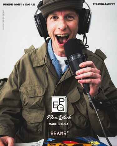 BEAMS PLUS × ENGINEERED GARMENTS 別注ライン「PEG」より、フィールドジャケットをベースにした「P RADIO JACKET」が2026年 3/16 発売 (ビームスプラス エンジニアド ガーメンツ)