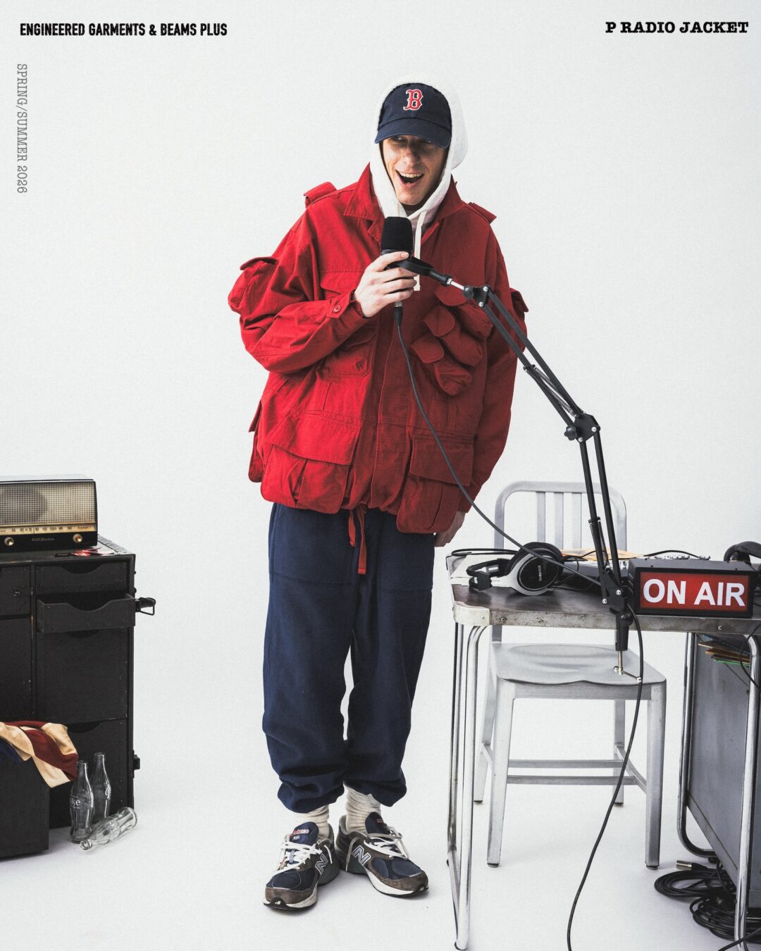 BEAMS PLUS × ENGINEERED GARMENTS 別注ライン「PEG」より、フィールドジャケットをベースにした「P RADIO JACKET」が2026年 3/16 発売 (ビームスプラス エンジニアド ガーメンツ)