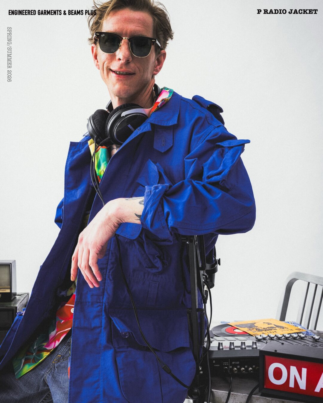 BEAMS PLUS × ENGINEERED GARMENTS 別注ライン「PEG」より、フィールドジャケットをベースにした「P RADIO JACKET」が2026年 3/16 発売 (ビームスプラス エンジニアド ガーメンツ)