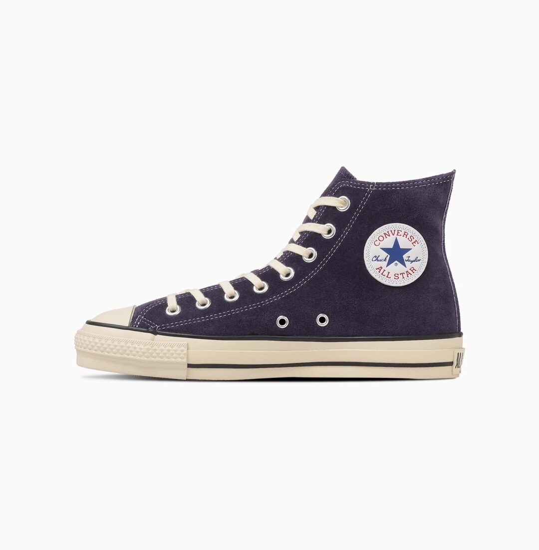 【日本製・2026年 3/17 発売】CONVERSE SUEDE ALL STAR J HI “Grape” (コンバース スエード オールスター “グレープ”) [31317530]