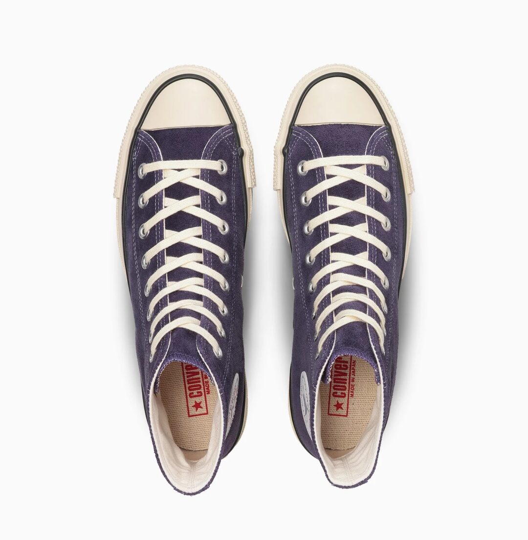 【日本製・2026年 3/17 発売】CONVERSE SUEDE ALL STAR J HI “Grape” (コンバース スエード オールスター “グレープ”) [31317530]