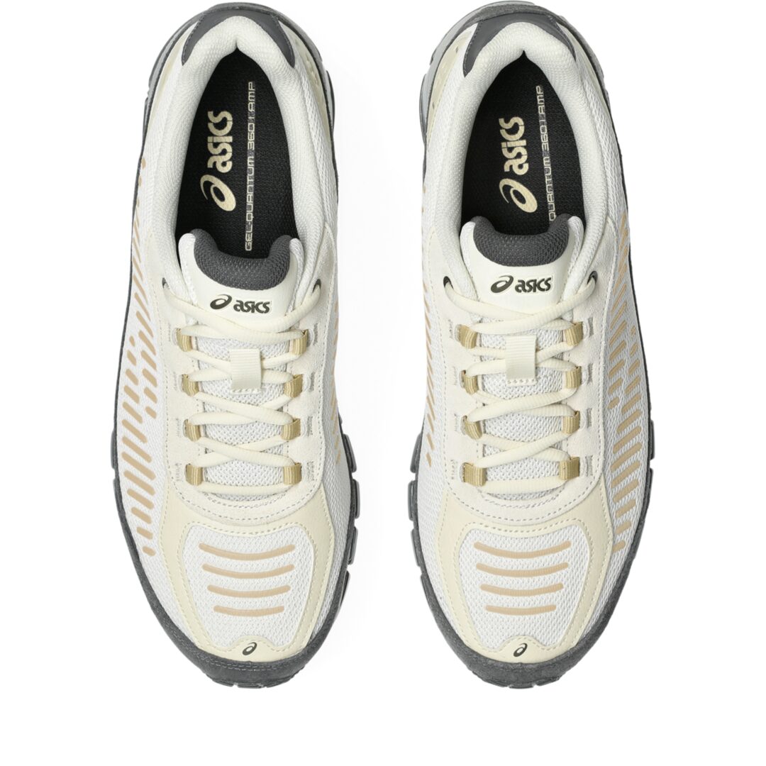 【2026年 4/2 発売】ASICS GEL-QUANTUM 360 I AMP “Cream/Obsidian Grey” (アシックス ゲルクォンタム) [1203A731.100]