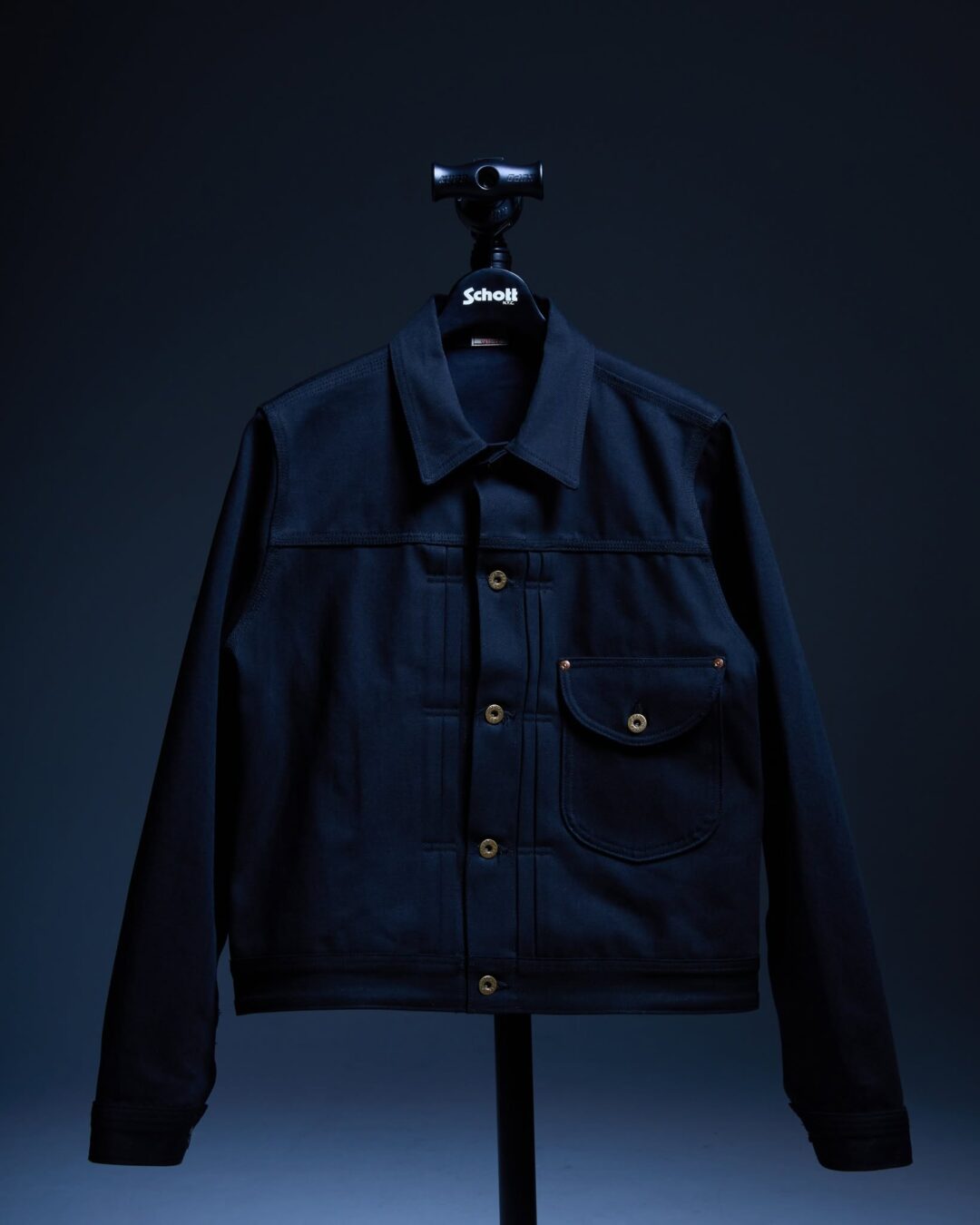 Schott × Lee 2026 SS “101J COWBOY BLACK DENIM JACKET & PANTS”が3/13 発売 (ショット リー “カウボーイ ブラック デニム”)