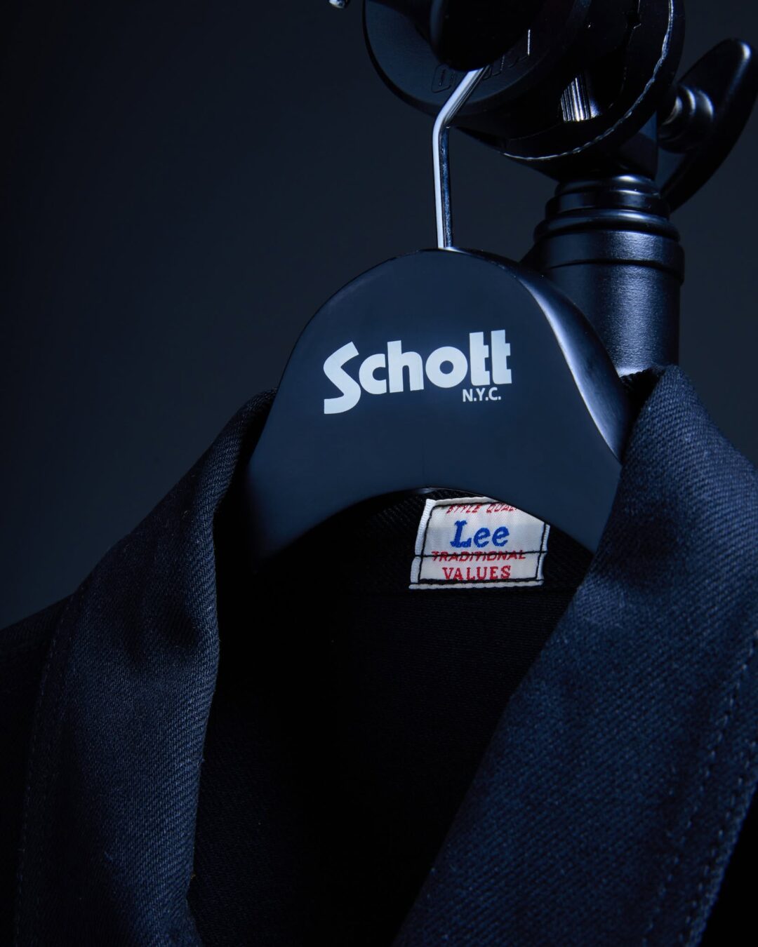 Schott × Lee 2026 SS “101J COWBOY BLACK DENIM JACKET & PANTS”が3/13 発売 (ショット リー “カウボーイ ブラック デニム”)