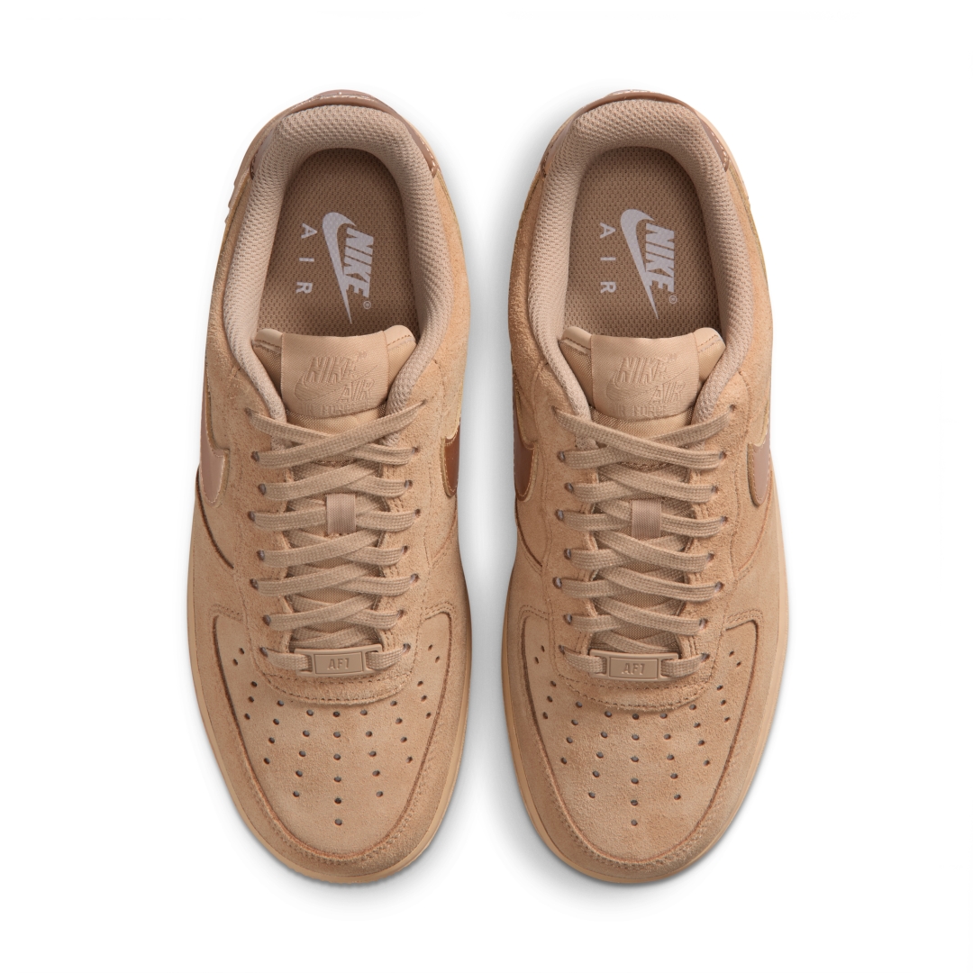 【2026年 3/13 発売予定】NIKE W AIR FORCE 1 LOW “Linen Suede/White” (ナイキ エア フォース 1 ロー “リネンスエード/ホワイト”) [IO4833-201]