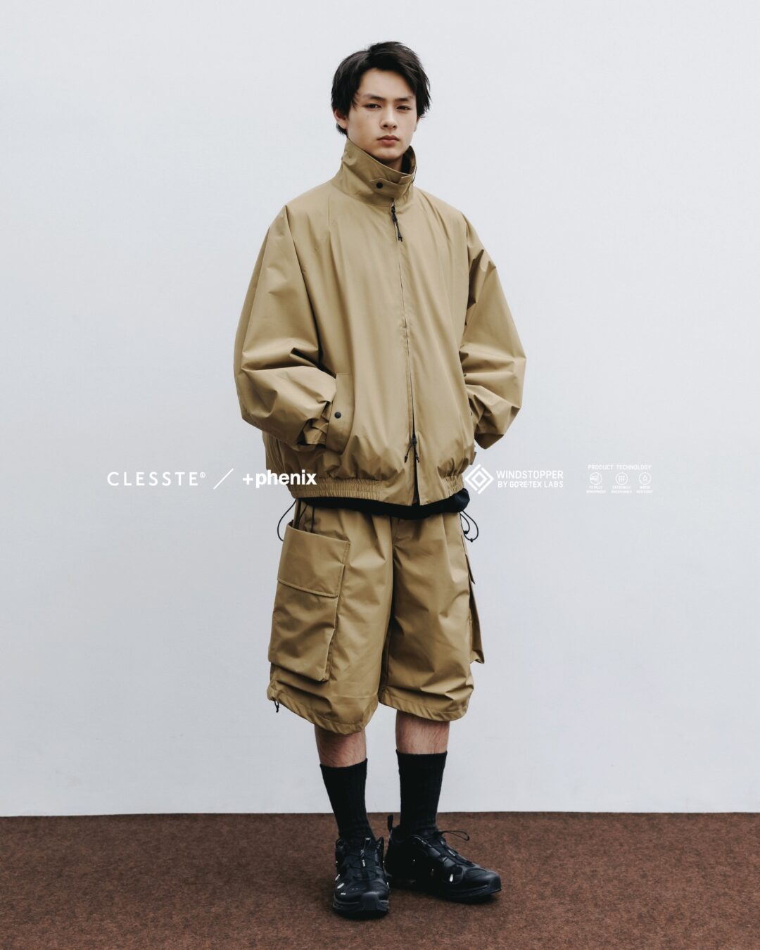 CLESSTE × Plus Phenix 2026 SS 別注 “WINDSTOPPER by GORE-TEX LABS ACTIVE CITY UTILITY JACKET”が3/25 発売 (クレスト プラスフェニックス ゴアテックス ウィンドストッパー ジャケット)