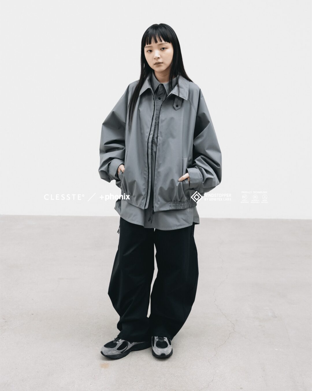 サイズ2 THE CLESSTE +PHENIX JACKET クレスト CLESSTE × Plus Phenix 2026 SS 別注 “WINDSTOPPER by GORE-TEX LABS