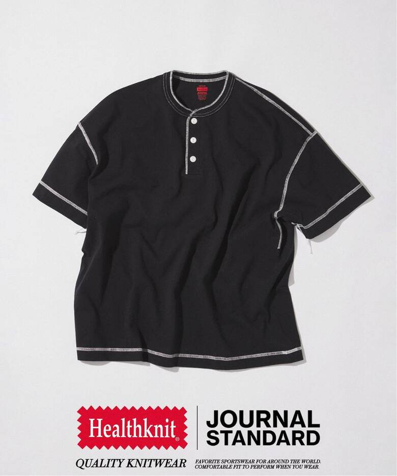 JOURNAL STANDARD × Healthknit 2026 SS 別注 “ヘンリーネックTシャツ” 5カラーが4月中旬 発売 (ジャーナルスタンダード ヘルスニット)