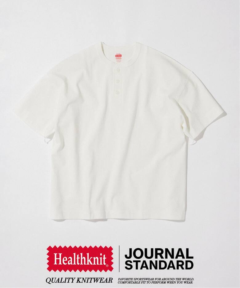 JOURNAL STANDARD × Healthknit 2026 SS 別注 “ヘンリーネックTシャツ” 5カラーが4月中旬 発売 (ジャーナルスタンダード ヘルスニット)