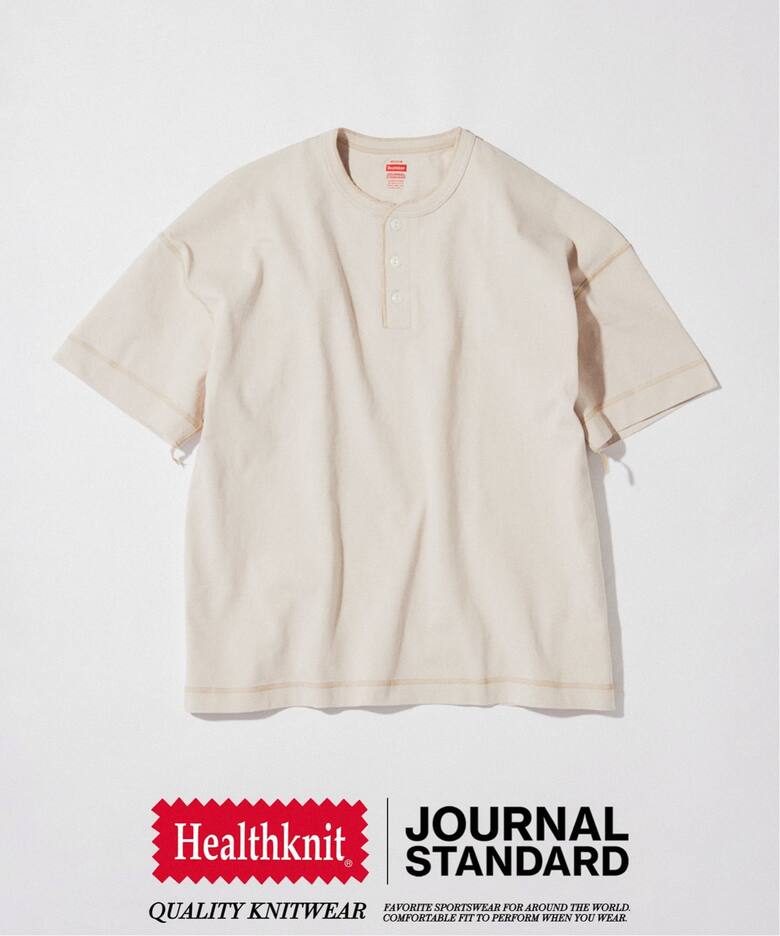 JOURNAL STANDARD × Healthknit 2026 SS 別注 “ヘンリーネックTシャツ” 5カラーが4月中旬 発売 (ジャーナルスタンダード ヘルスニット)