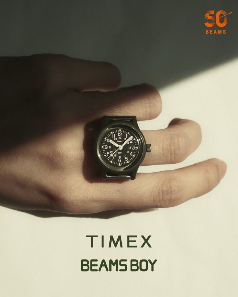 TIMEX × BEAMS BOY コラボリングウォッチが2026年 4月上旬 発売