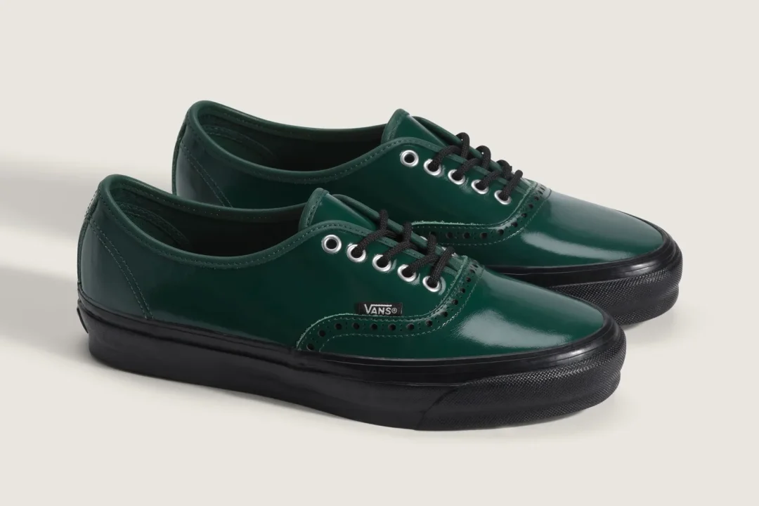 【2026年 3/13 発売】VANS OTW AUTHENTIC 44 SIPED VIBRAM "GLOSS LEATHER BROGUE" (バンズ オーセンティック サイプド ヴィブラム) [VN000V33H9B/VN000V33BKA/VN000V33F0G]