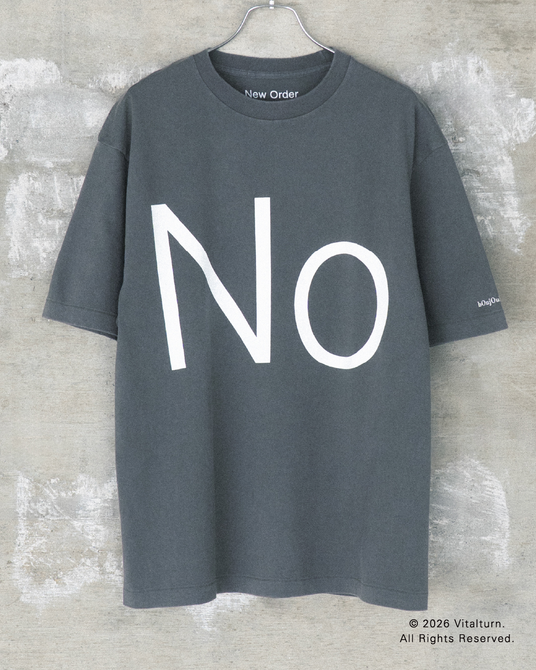 ロックバンド「New Order」と「bonjour records」のオフィシャルTシャツが2026年 3/14 発売 (ニューオーダー ボンジュール レコード)