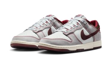 【2026年 5月 発売予定】NIKE DUNK LOW “Pure Platinum/Burgundy Crush” (ナイキ ダンク ロー “ピュアプラチナム/バーガンディクラッシュ”) [IH1942-001]