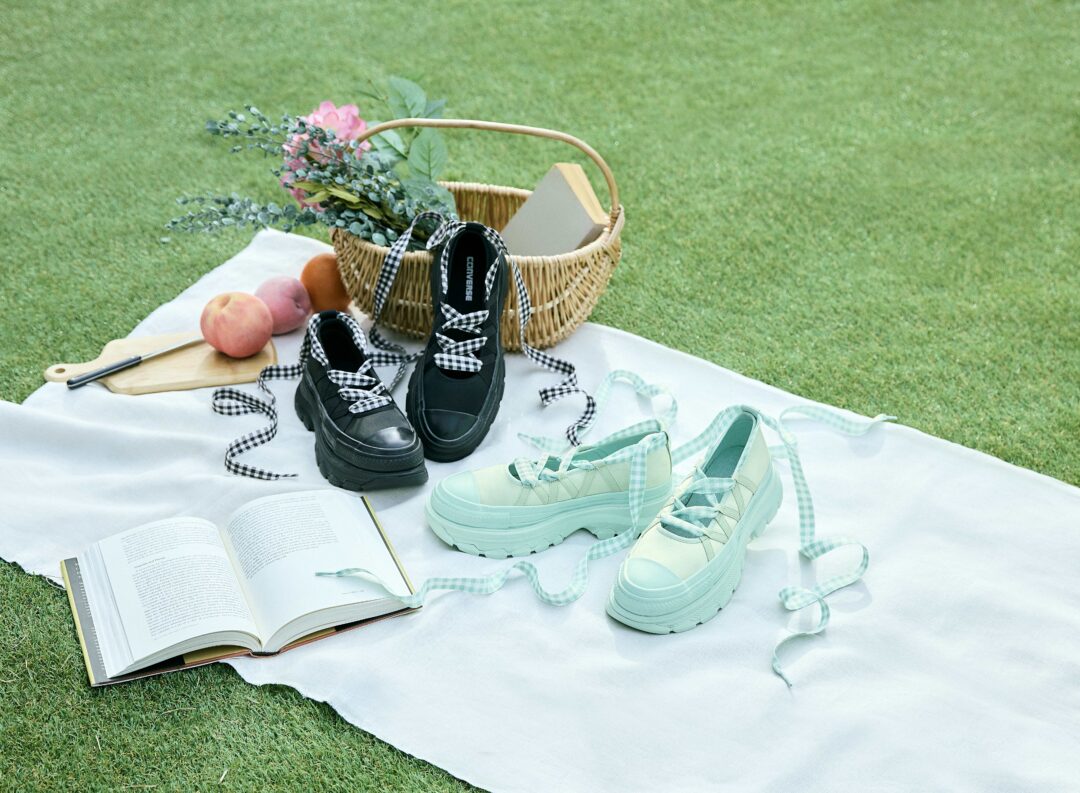 【2026年 3/27 & 3/30 発売】ギンガムチェックのバレエコア要素を掛け合わせた CONVERSE ALL STAR TREKWAVE BL OX (コンバース トレックウエーブ) [31317990/31317991]