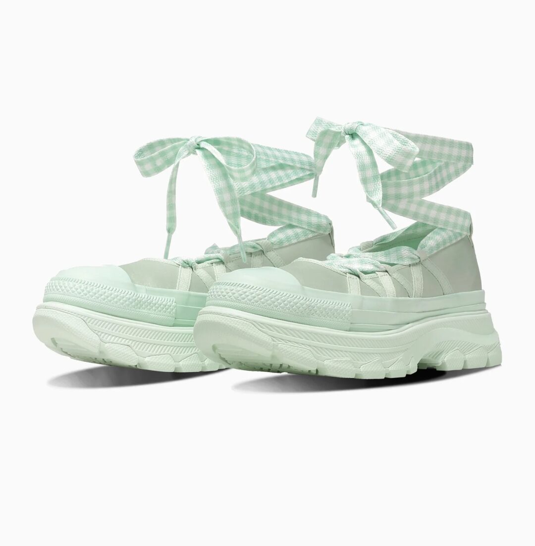 【2026年 3/27 & 3/30 発売】ギンガムチェックのバレエコア要素を掛け合わせた CONVERSE ALL STAR TREKWAVE BL OX (コンバース トレックウエーブ) [31317990/31317991]