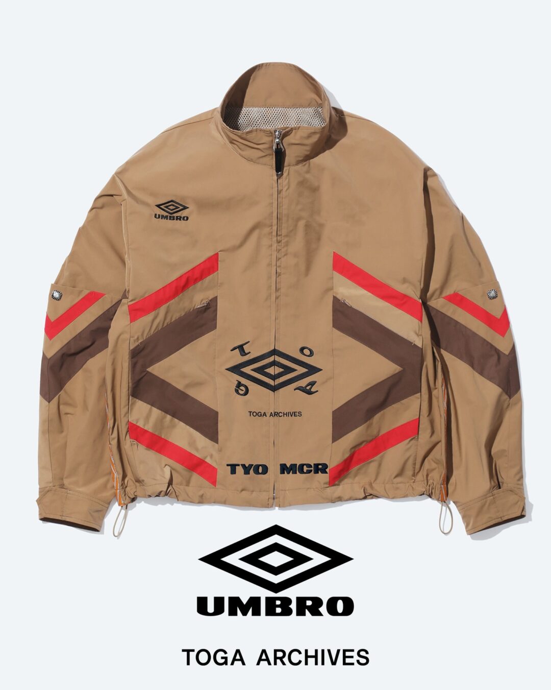 TOGA × UMBRO 2026 SS コラボが3/19 発売 (トーガ アンブロ)