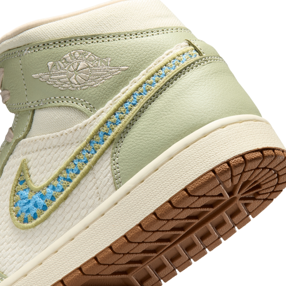 【2026年 発売予定】NIKE AIR JORDAN 1 MID SE “Olive Aura/Lawn” (ナイキ エア ジョーダン ミッド “オリーブオーラ/ローン”) [II0570-302]