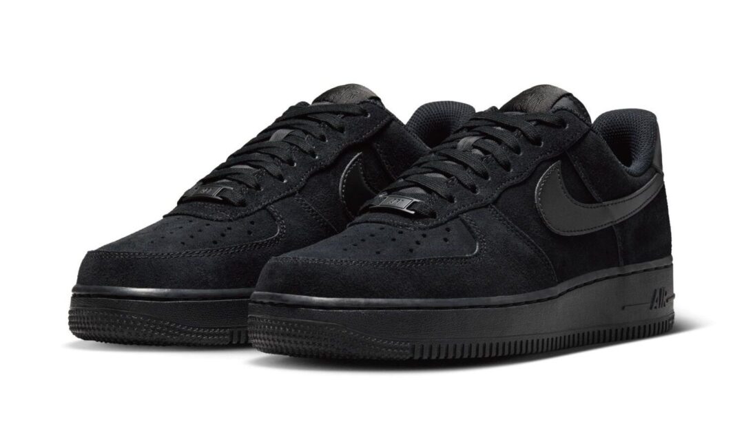 【2026年 3/13 発売予定】NIKE W AIR FORCE 1 LOW “Black Suede/White” (ナイキ エア フォース 1 ロー “ブラックスエード/ホワイト”) [IO4833-004]