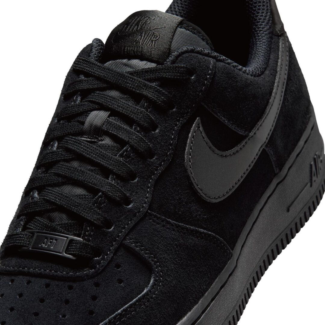 【2026年 3/13 発売予定】NIKE W AIR FORCE 1 LOW “Black Suede/White” (ナイキ エア フォース 1 ロー “ブラックスエード/ホワイト”) [IO4833-004]