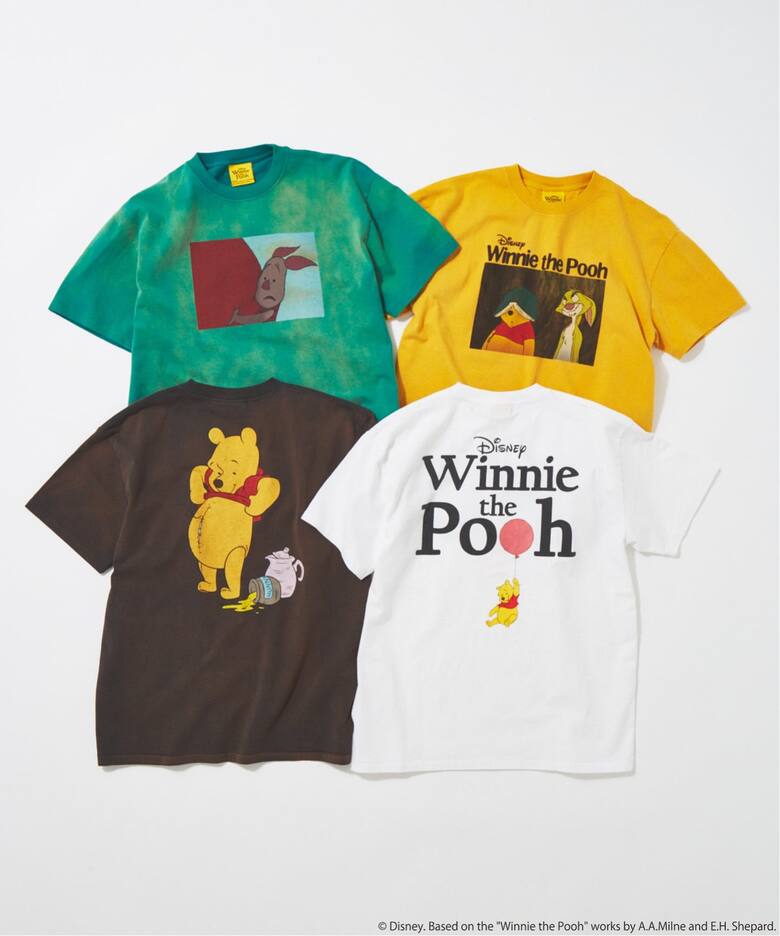 JOURNAL STANDARD × ディズニー "クマのプーさん プリントTシャツ"が3月下旬 発売 (ジャーナルスタンダード Disney Winnie The Pooh)