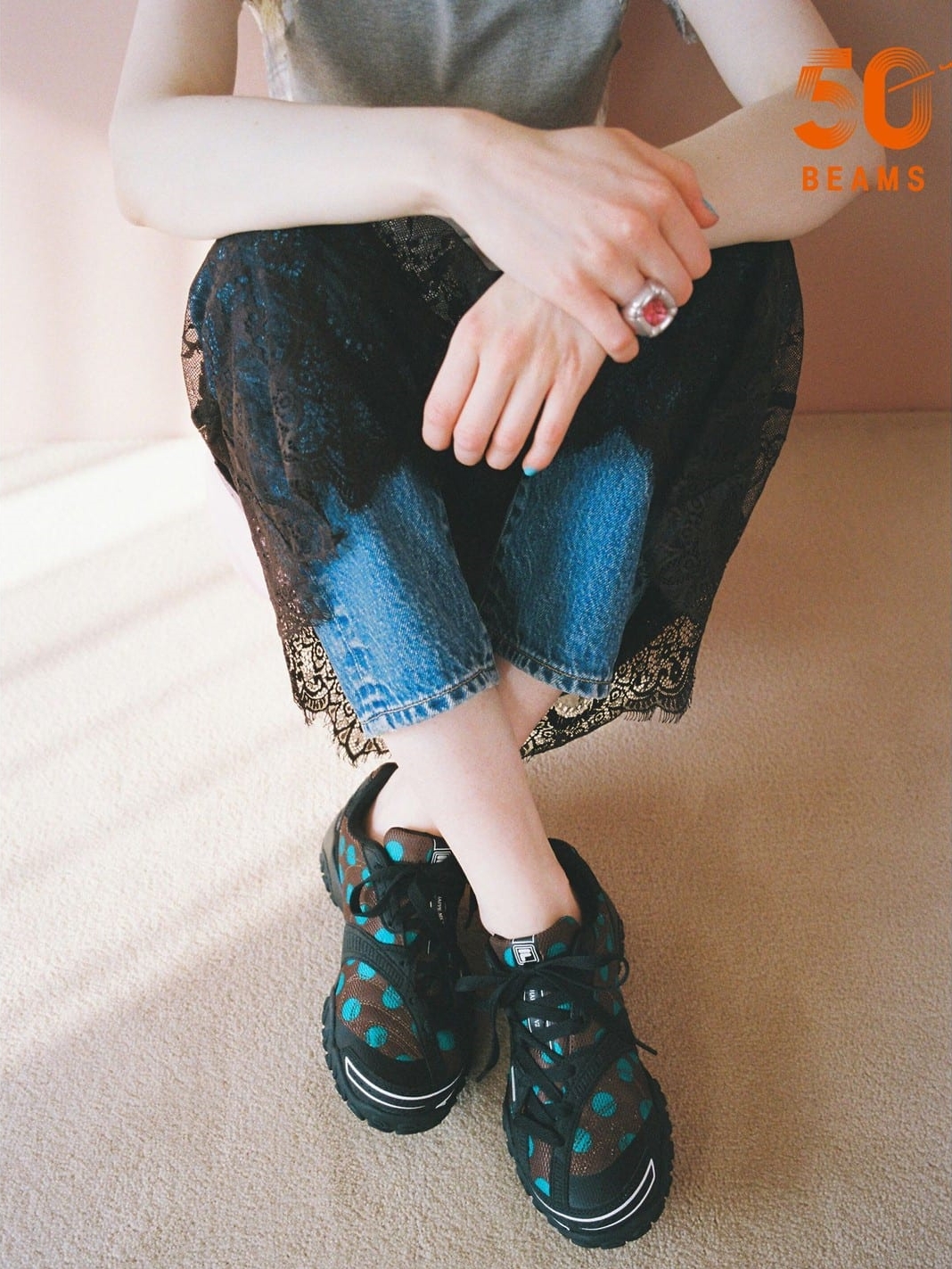 FILA × Ray BEAMS 50th “ECHAPPEv2”が発売 (フィラ レイ ビームス)