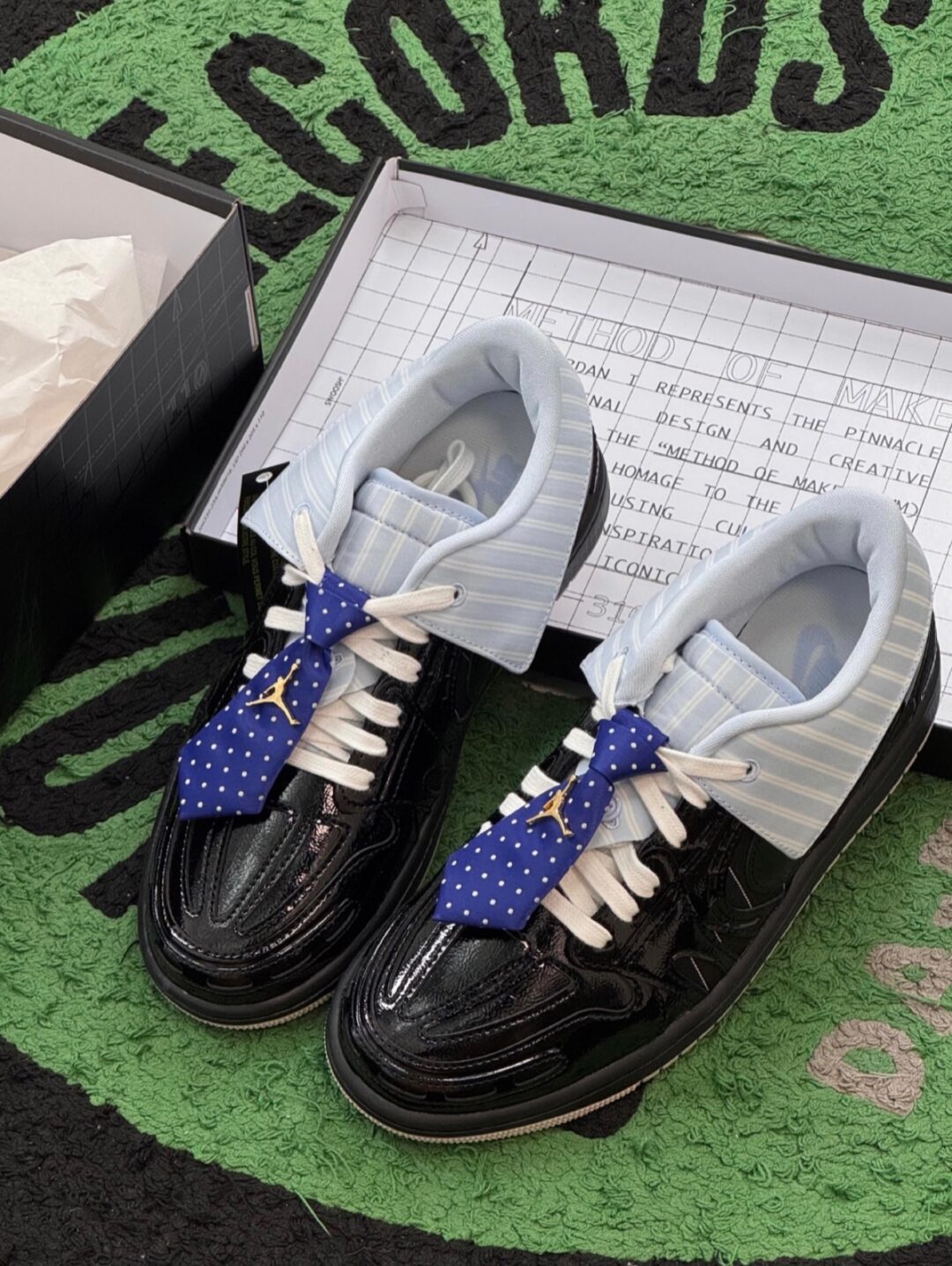 【2026年 発売予定】NIKE W AIR JORDAN 1 LOW METHOD OF MAKE V3 “Black Tuxedo Bow Tie” (ナイキ ウィメンズ エア ジョーダン 1 ロー MM “メソッドオブメイク/ブラック タキシード ボウ タイ”)