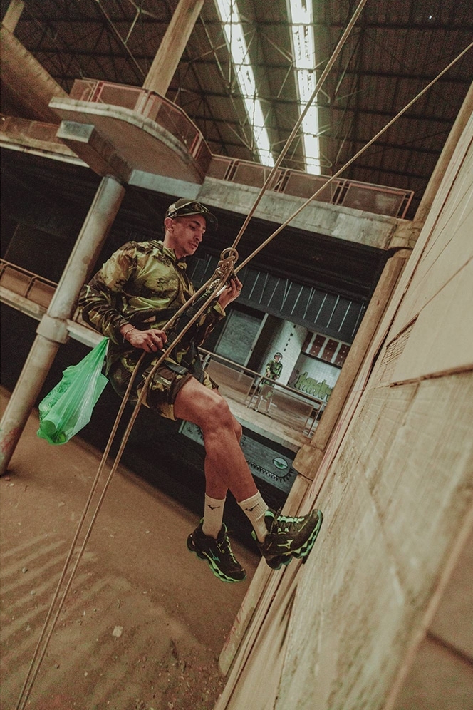 【2026年 3/21 発売】VRUNK × Mizuno WAVE PROPHECY 13.2 “Black/Light Blue/Yellow” (ブランク ミズノ ウェーブ プロフェシー) [D1GD2618-01]