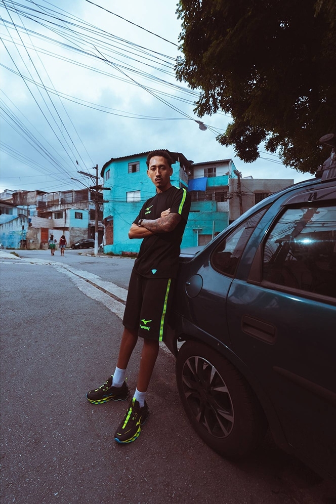 【2026年 3/21 発売】VRUNK × Mizuno WAVE PROPHECY 13.2 “Black/Light Blue/Yellow” (ブランク ミズノ ウェーブ プロフェシー) [D1GD2618-01]